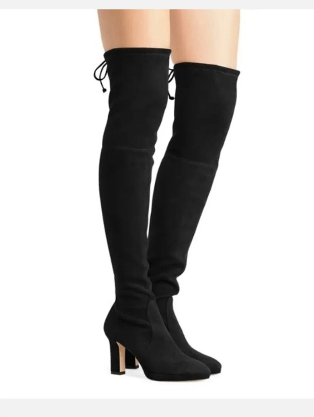Stuart Weitzman Women's 7 Ledyland Highland Over The Knee Boot Suede